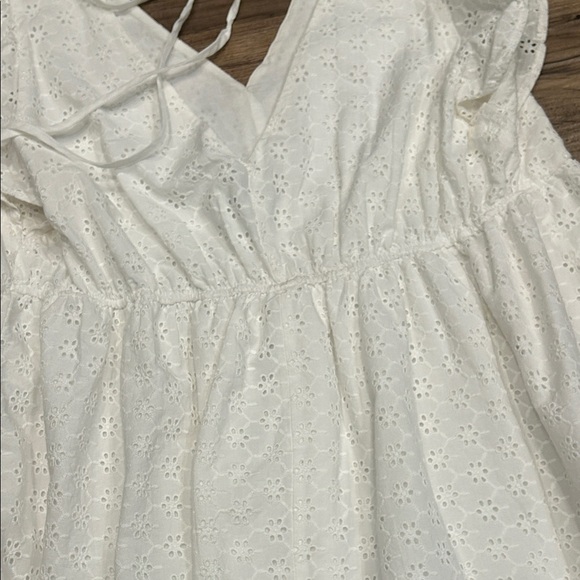 Jessica Simpson White Eyelet Women’s Dress - Picture 7 of 11